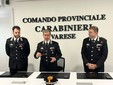 Da sinistra: il capitano Coppola, il colonnello Gagliardo e il capitano Dantonia