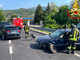 Le immagini incidente di questa mattina sulla Sp1 a Gavirate