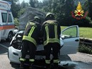 FOTO. Scontro sulla 394 a Rancio Valcuvia: due ragazzi feriti, grave un 72enne