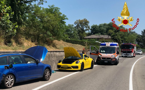 Le immagini dell'incidente Le immagini dell'incidente