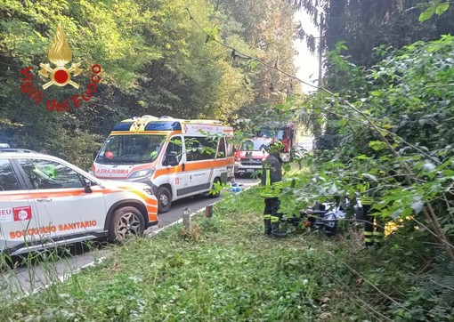 I soccorsi sul luogo dell'incidente