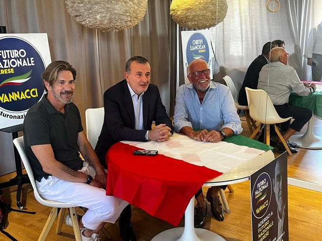 Da sinistra Galparoli, Ferrazzi e Mazzola