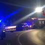 I vigili del fuoco sul luogo dell'incidente I vigili del fuoco sul luogo dell'incidente