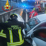 Le immagini dell'incidente