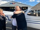 «Mia mamma e mia sorella hanno volato con me»