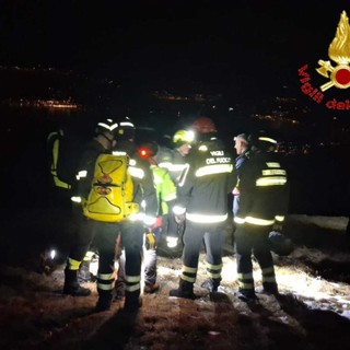 L'intervento di soccorso sul Monte San Michele