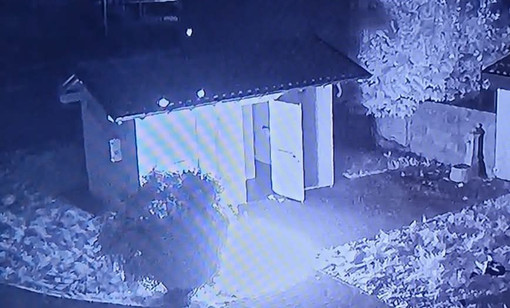 L'immagine postata dal sindaco di Besano Leslie Mulas