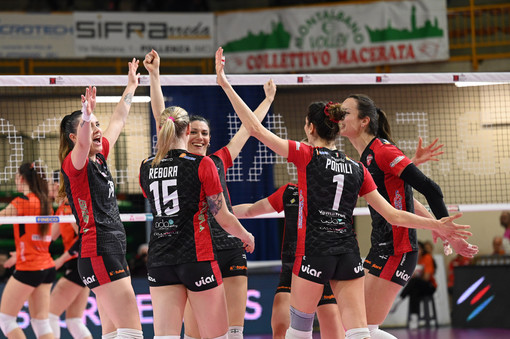 Estasi Futura a Macerata (foto Lega Volley Femminile)