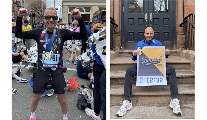 Volere è potere per Andrea, maratoneta senza confini: «Ci hai messo testa, gambe e costanza. Orgogliosi di te»