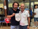 Antonio Sechi (a destra) con Marco Scarponi, Fondazioni Michele Scarponi