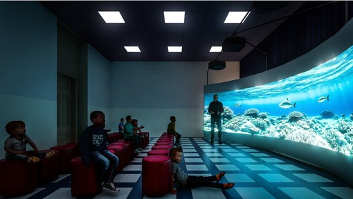 Con la nuova aula immersiva la scuola De Amicis si aprirà alla città Con la nuova aula immersiva la scuola De Amicis si aprirà alla città