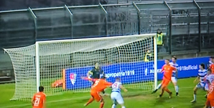 L'episodio del rigore concesso all'Alcione al 94'