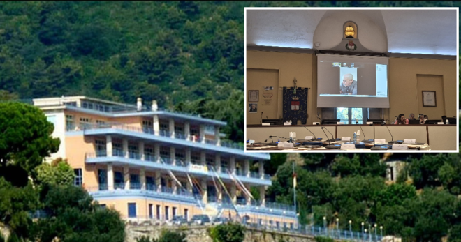 Nel riquadro, un momento della commissione Nel riquadro, un momento della commissione