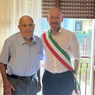 Cento candeline per Alessandro Pigni a Fagnano