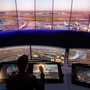Un monitor a Heathrow