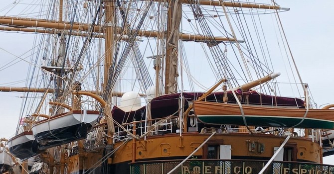 La Valle Olona nelle vele dell'Amerigo Vespucci, fino a New York e oltre La Valle Olona nelle vele dell'Amerigo Vespucci, fino a New York e oltre