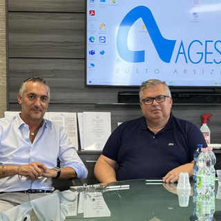 Da sinistra: Francesco Iadonisi, Amministratore Unico di Agesp Spa, e Gianfranco Carraro, Direttore Generale