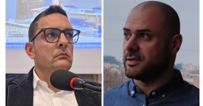 Da sinistra, il consigliere Attolini e l'assessore Sabba Da sinistra, il consigliere Attolini e l'assessore Sabba
