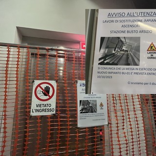 Stazione Nord, «ascensore aperto entro il 10 ottobre»