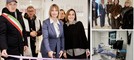 L'inaugurazione, la dottoressa Tosi con Macchi e Rota, uno spazio