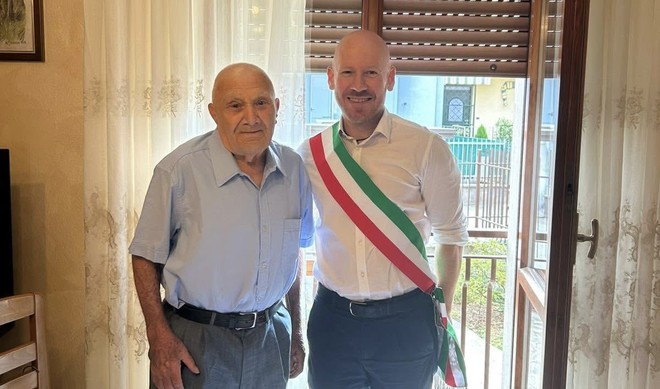 Cento candeline per Alessandro Pigni a Fagnano