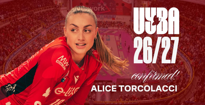 Uyba, arriva il quarto “sì”: confermata Alice Torcolacci. «Continuare con questo gruppo sarà un grande vantaggio per crescere»