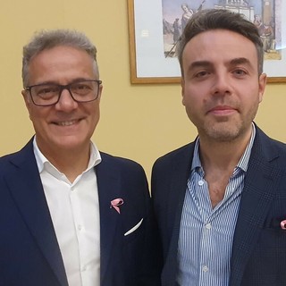 Da sinistra, l'assessore Albani e il consigliere Lanza Da sinistra, l'assessore Albani e il consigliere Lanza