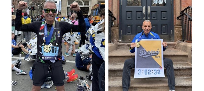 Volere è potere per Andrea, maratoneta senza confini: «Ci hai messo testa, gambe e costanza. Orgogliosi di te»