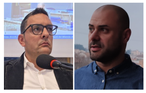 Da sinistra, il consigliere Attolini e l'assessore Sabba Da sinistra, il consigliere Attolini e l'assessore Sabba