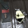 Uno dei box forzati in via Quintino Sella