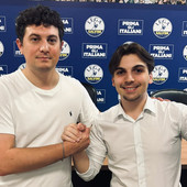 Da sinistra, Matteo Mauri e Mauro Baldassarre Da sinistra, Matteo Mauri e Mauro Baldassarre