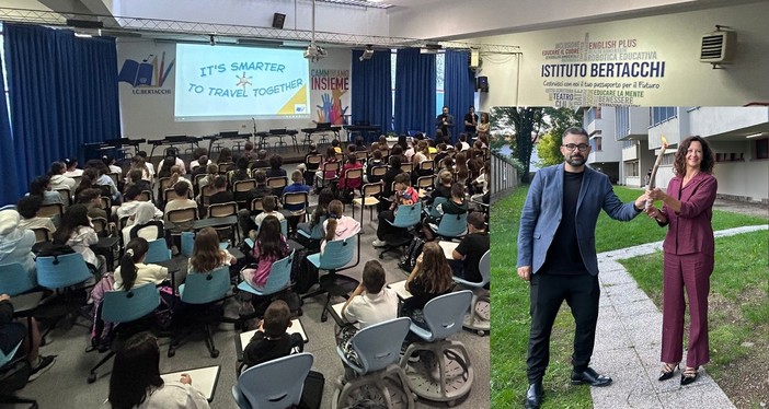 Alle Bertacchi l'anno si “accende” con le Olimpiadi Alle Bertacchi l'anno si “accende” con le Olimpiadi