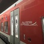 foto d'archivio e sotto la situazione treni alle 8