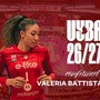 Uyba, un altro tassello. Valeria Battista biancorossa anche nella prossima stagione