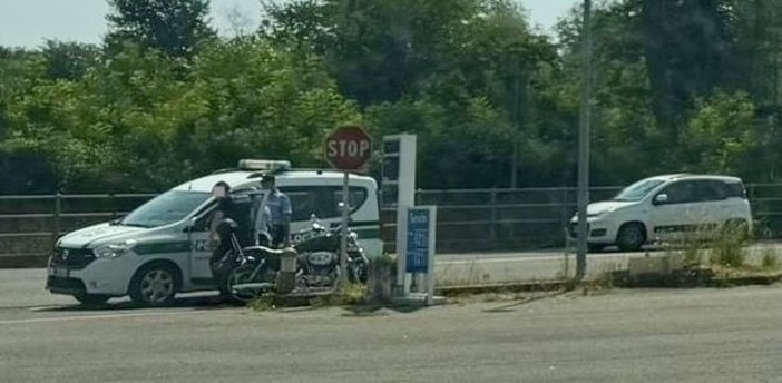 Scontro auto moto tra Busto e Olgiate, allertato l'elisoccorso