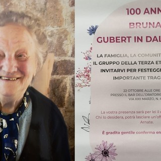 Arnate festeggia i 100 anni di Bruna Gubert