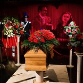Baudo, aperta la camera ardente al Teatro delle Vittorie