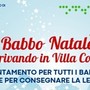 Babbo Natale arriva a Villa Comerio Babbo Natale arriva a Villa Comerio
