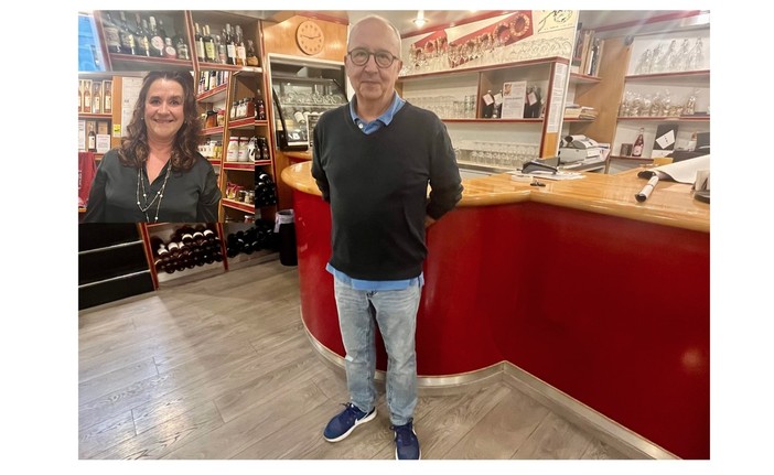 Renato Bozzetti e nel riquadro Roberta Vantaggio