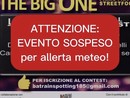 &quot;The Big One&quot; rimandato per allerta meteo