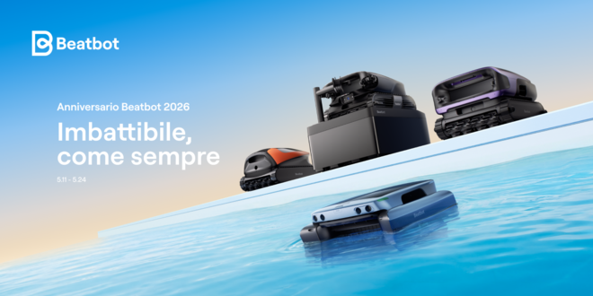Beatbot celebra il suo anniversario con la Collezione 2026: una nuova generazione di robotica per piscine Beatbot celebra il suo anniversario con la Collezione 2026: una nuova generazione di robotica per piscine
