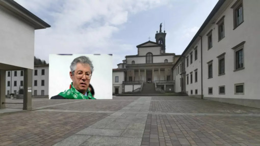 Bossi, oggi i funerali a Pontida: solo vecchi amici e pochi ospiti al monastero di San Giacomo