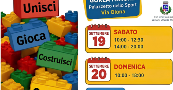 Brick Avis, a Gorla Minore due giorni da costruire tra mattoncini, fantasia e solidarietà Brick Avis, a Gorla Minore due giorni da costruire tra mattoncini, fantasia e solidarietà