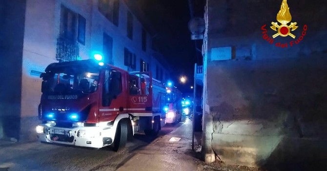 Principio d'incendio in una cucina a Borsano, soccorsa una persona Principio d'incendio in una cucina a Borsano, soccorsa una persona