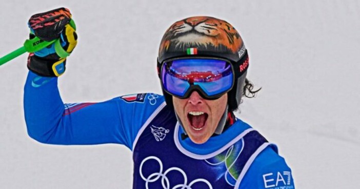 Brignone regina di Cortina: oro nel SuperG sull’Olimpia delle Tofane