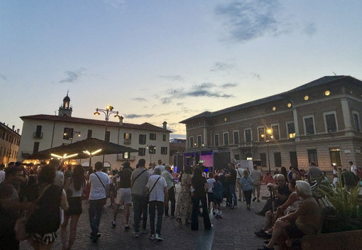 Piazza San Giovanni durante la Notte bianca lo scorso mese Piazza San Giovanni durante la Notte bianca lo scorso mese
