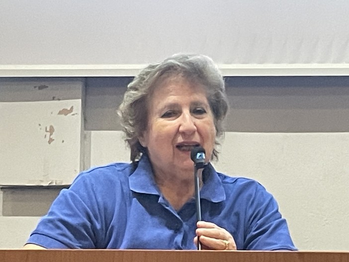 La relatrice Giovanna Bonvicini La relatrice Giovanna Bonvicini