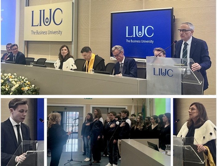 VIDEO. Liuc apre l'anno accademico: «Attorno a noi il mondo cambia e dobbiamo continuare a innovare e adattarci, mantenendo ferma la rotta» VIDEO. Liuc apre l'anno accademico: «Attorno a noi il mondo cambia e dobbiamo continuare a innovare e adattarci, mantenendo ferma la rotta»