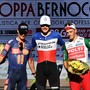 Il podio della Bernocchi (Foto dal profilo Facebook ufficiale della Decathlon AG2R La Mondiale Team del vincitore Dorian Godon)