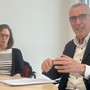 Il presidente Renato Borroni e  il consigliere Cristina Cagelli